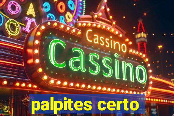 palpites certo